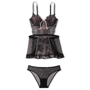 NEW Victorias Secret Very Sexy Wicked Babydoll Lingerie